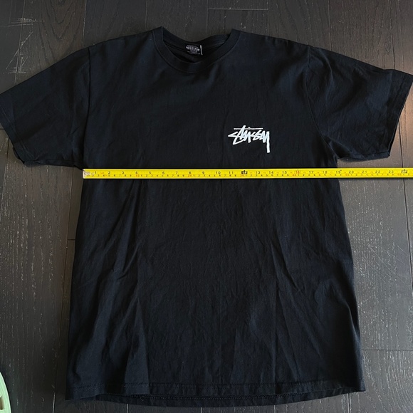 RARE Stussy Kittens cats Tee Black Midnight tshirt size medium - Picture 3 of 6